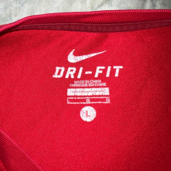 Red Nike Basketball Shirt - Picture 4 of 4